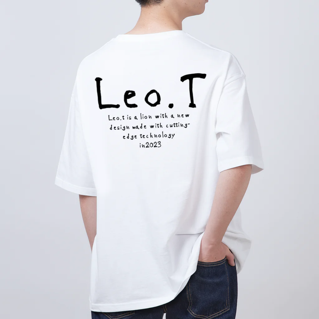 Leo.T Shopのライオンアート　Leo.T オーバーサイズTシャツ