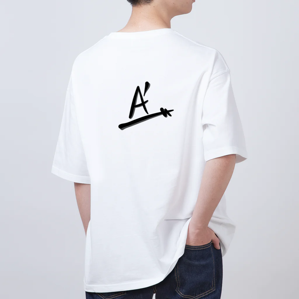 A-dashのこびとのかお(アフロ) Oversized T-Shirt