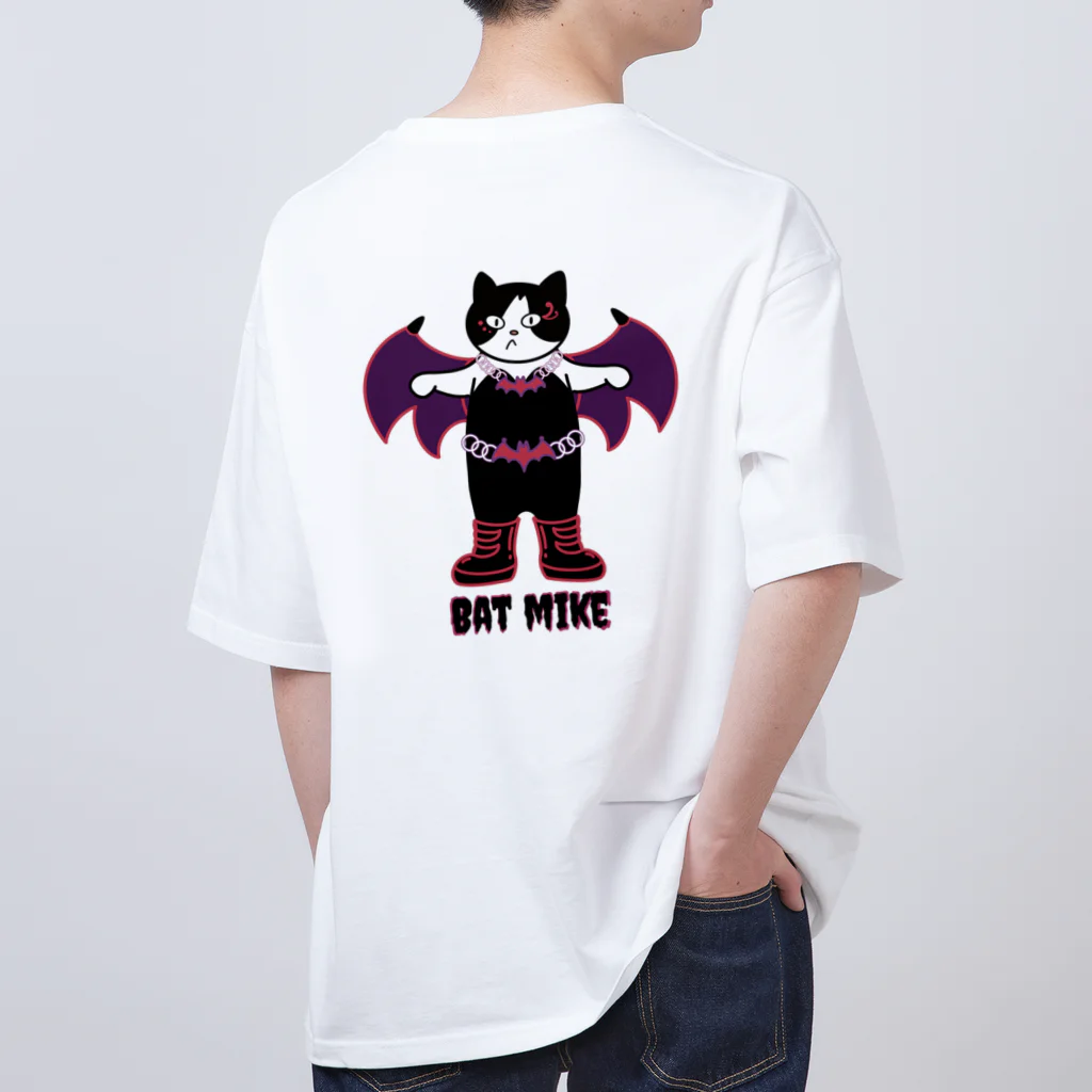 Metime Designs ☆ みぃたいむデザインのBAT MIKE オーバーサイズTシャツ