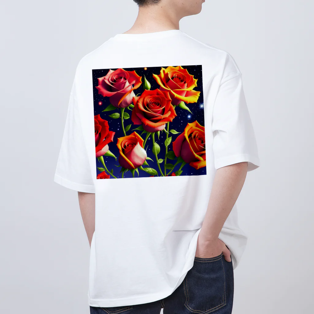 reonasdの情熱の神秘薔薇 Oversized T-Shirt