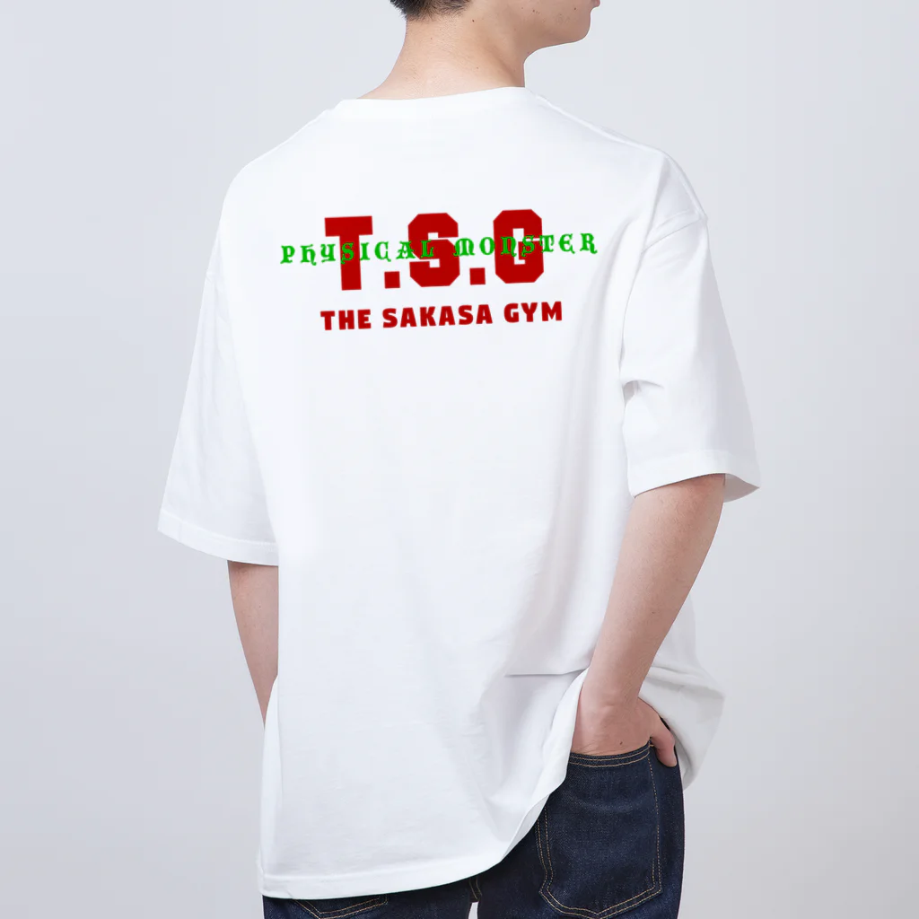 THE SAKASA  GYMのTSG physical monster label  オーバーサイズTシャツ