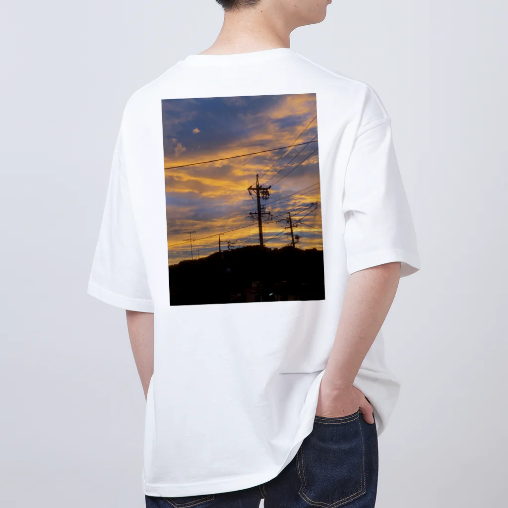 life photo goods shopの夕焼け Oversized T-Shirt