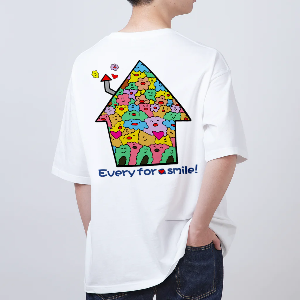 just-pointのevery for a smile オーバーサイズTシャツ