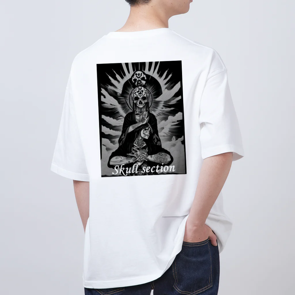 Skull sectionの太陽に祈り オーバーサイズTシャツ