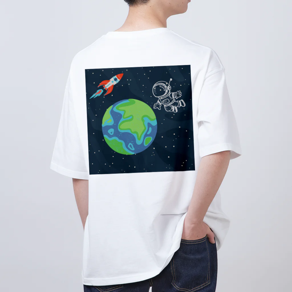 あいいろのキュートな宇宙飛行士 Oversized T-Shirt