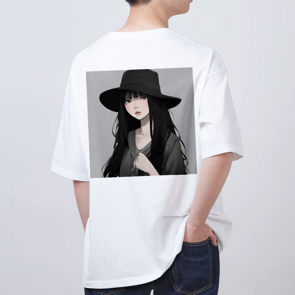 Listup_timeのバックプリント  Oversized T-Shirt