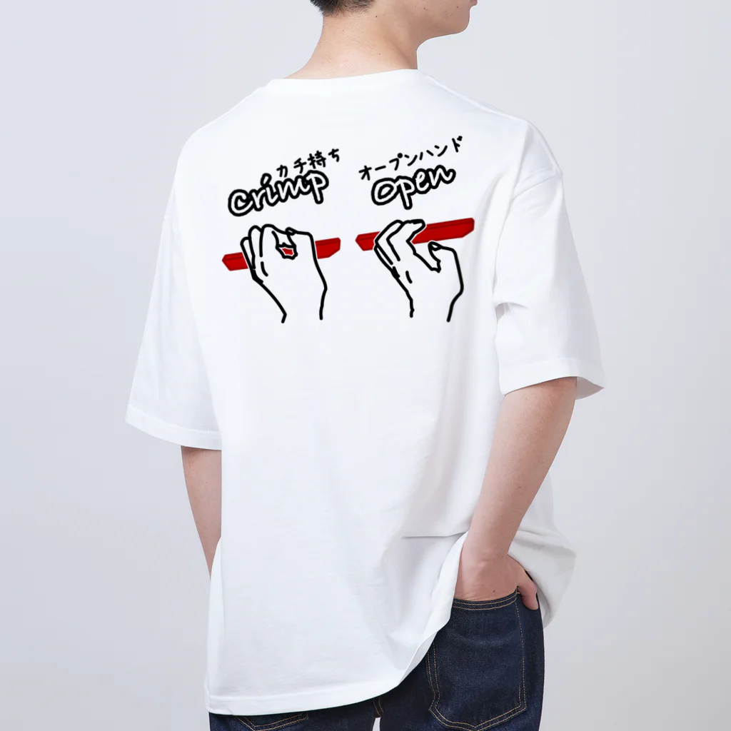 chopaのカチ持ち／オープンハンド Oversized T-Shirt