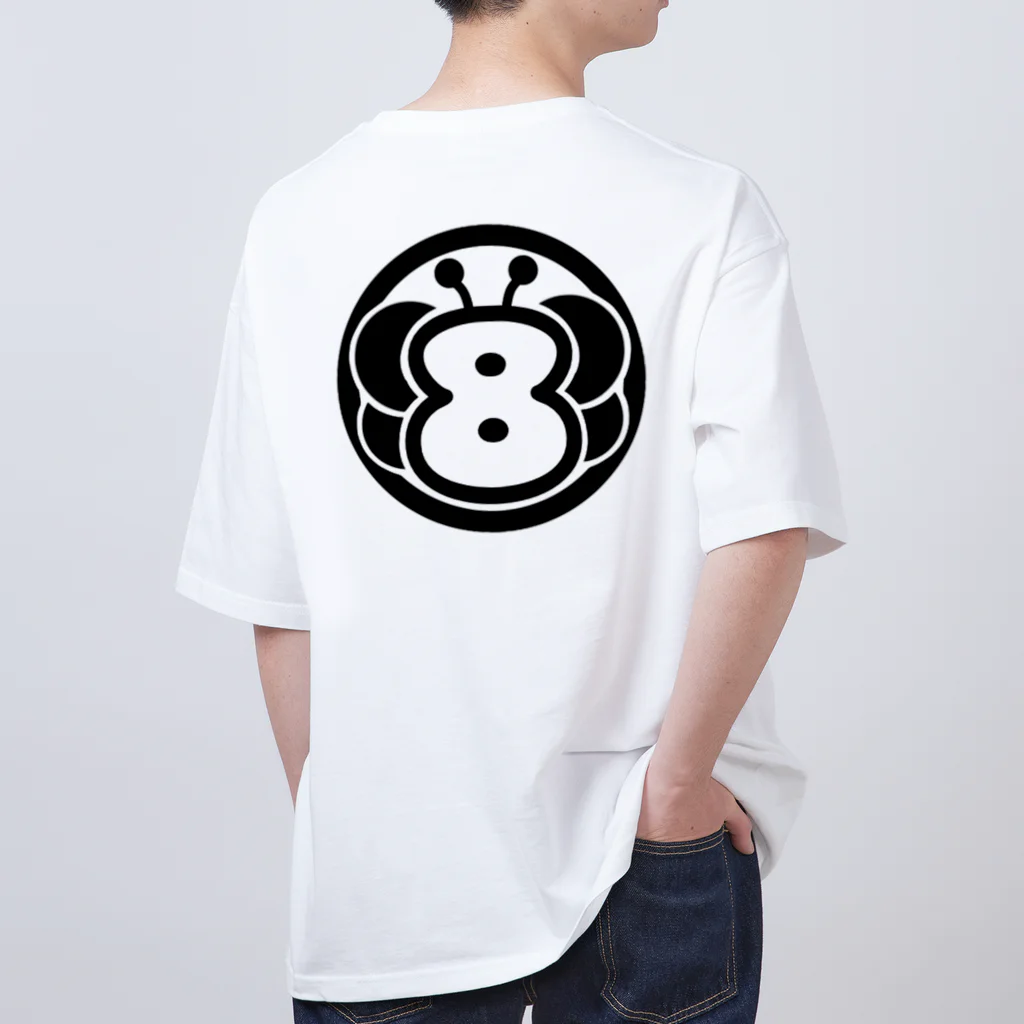 🐝8×スコープ🐝の8スコロゴ Oversized T-Shirt