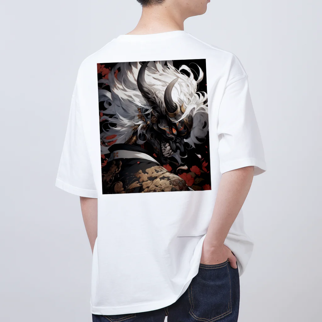 世界の難民のための黒鬼の覇気 Oversized T-Shirt