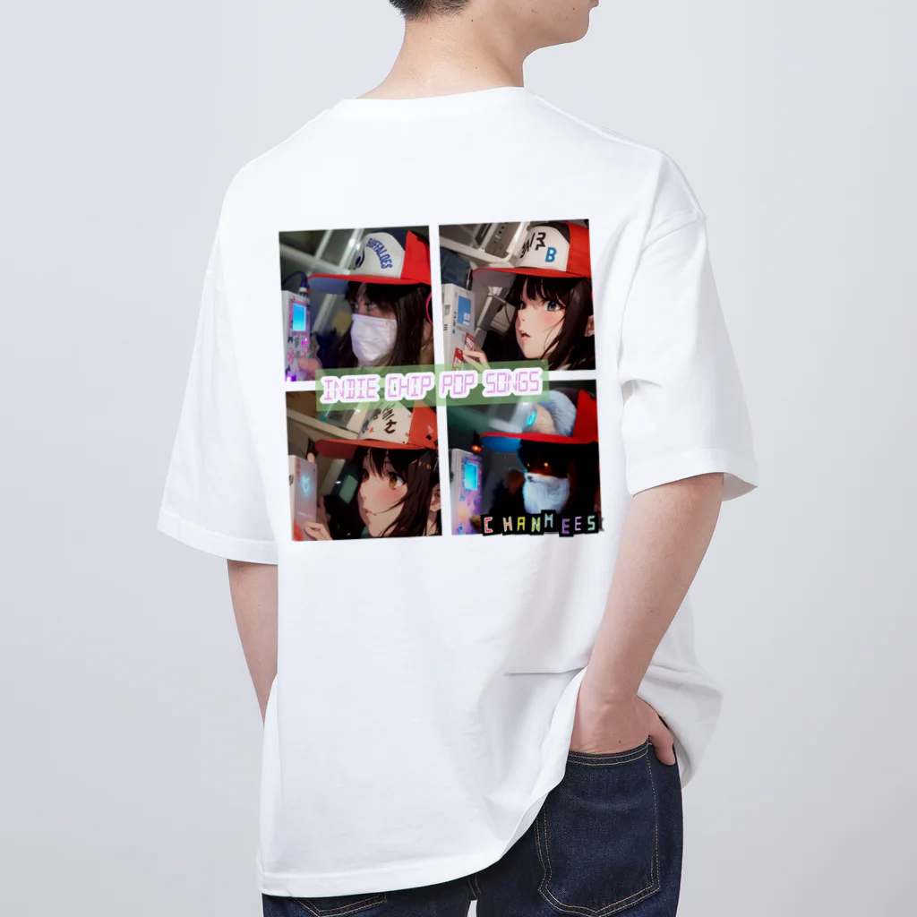 chanmeesのindie chip pop オーバーサイズTシャツ