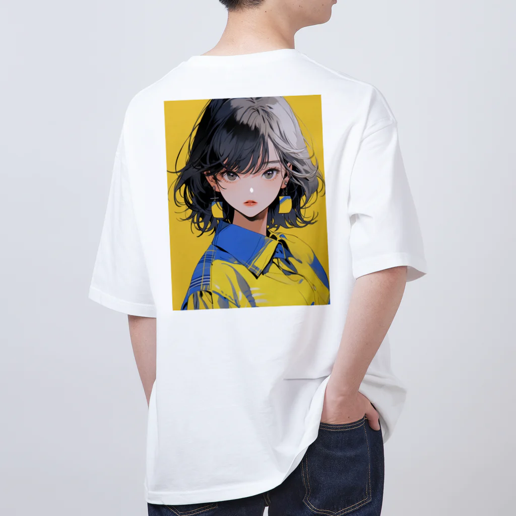 yanagi029のワイシャツ女子 Oversized T-Shirt