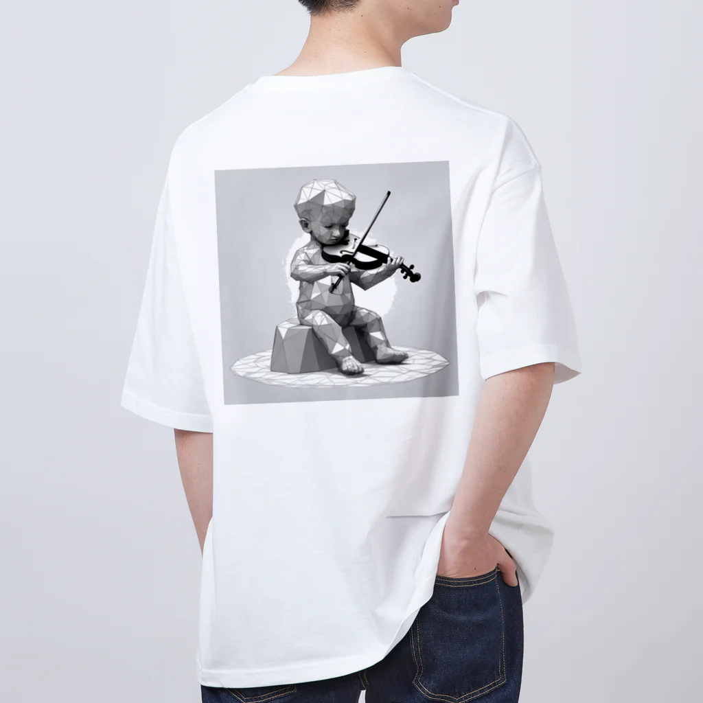 bazy.bazyのヴァイオリニストベイビー Oversized T-Shirt