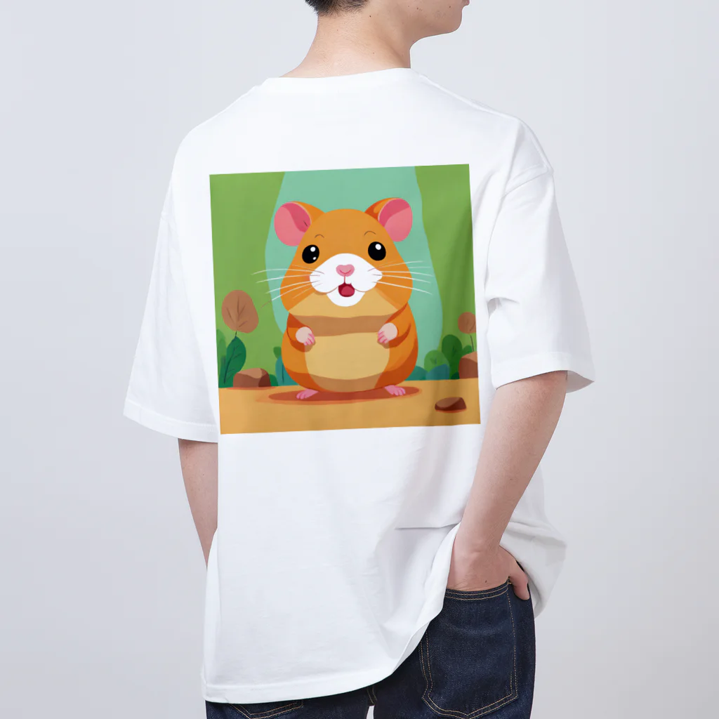 cleargのハムスター大好き Oversized T-Shirt