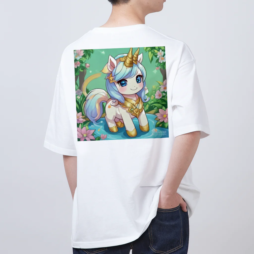 karekore_のかわいいユニコーンのみこ Oversized T-Shirt