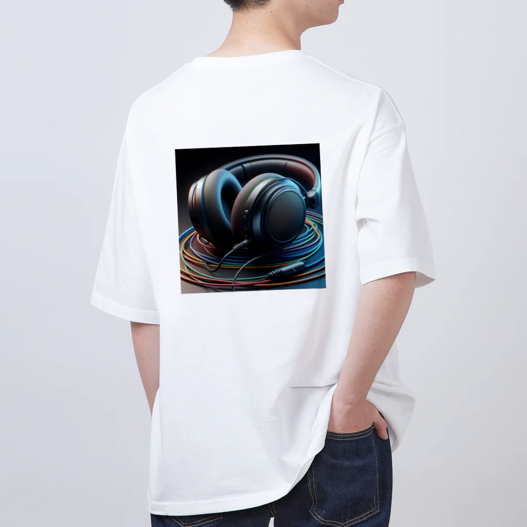 negiNegiのイヤホン Oversized T-Shirt