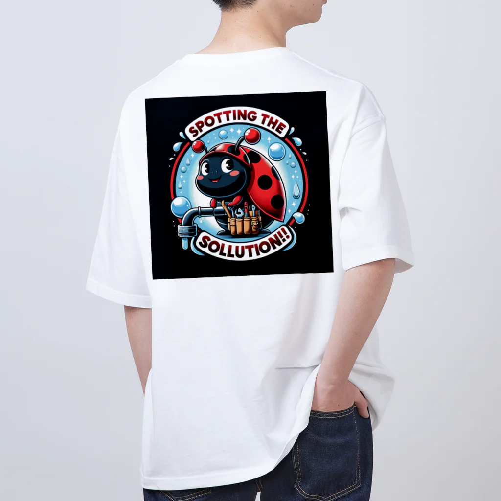 Bumps Design Collectionの水道屋さんシリーズ～てんてん君 Oversized T-Shirt