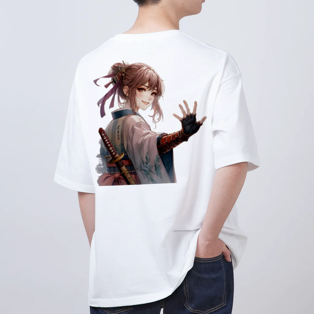 chocotamaの侍女子 Oversized T-Shirt