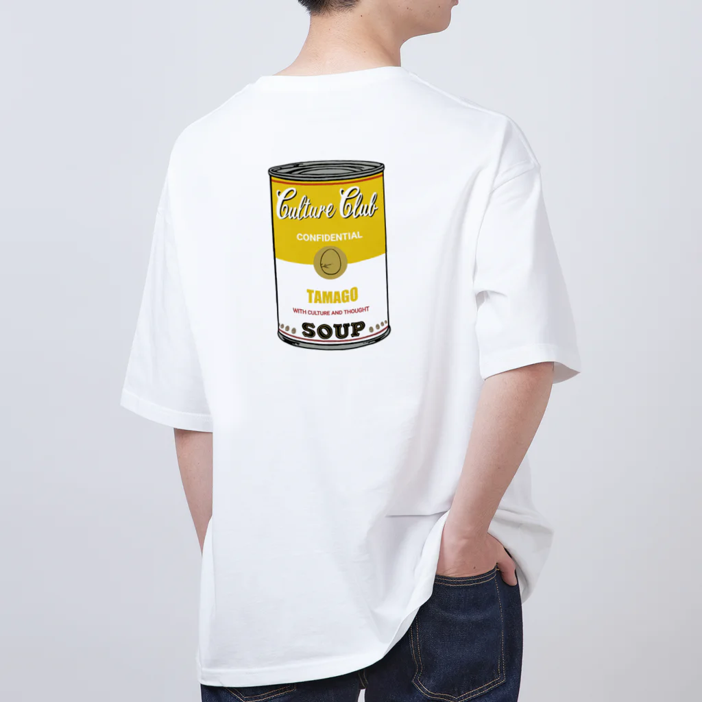 Culture Clubの[ Culture Club ] TAMAGO SOUP OS T-sh① Oversized T-Shirt