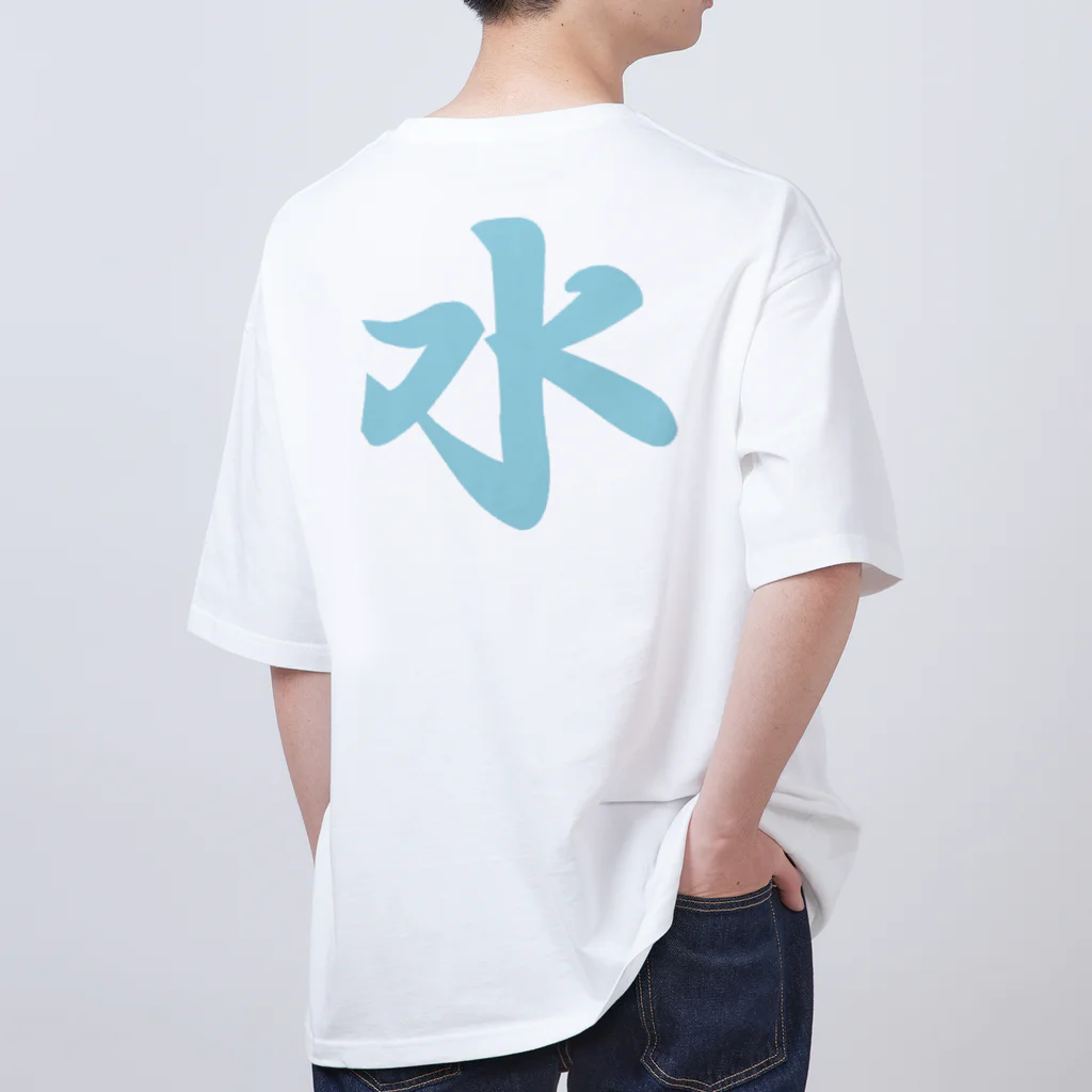 KINTA.MARIAの 水 オーバーサイズTシャツ