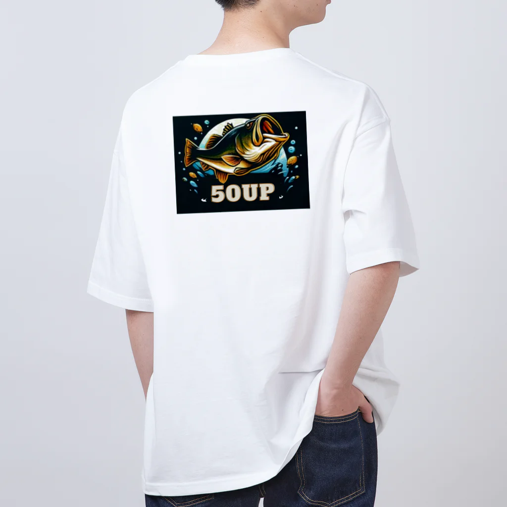 bassblocksの50upバス オーバーサイズTシャツ