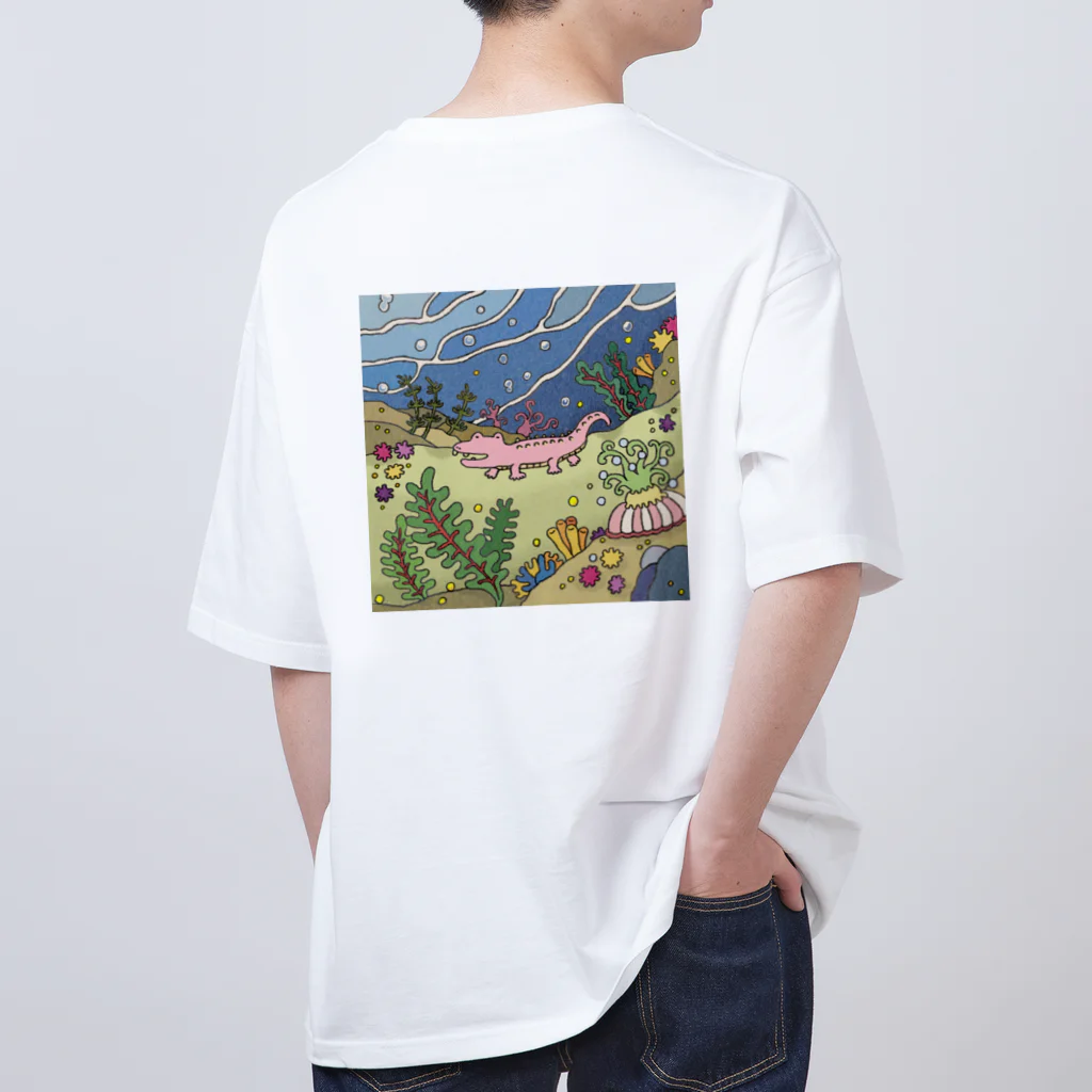 吉村のI ワニ海中探索 Oversized T-Shirt