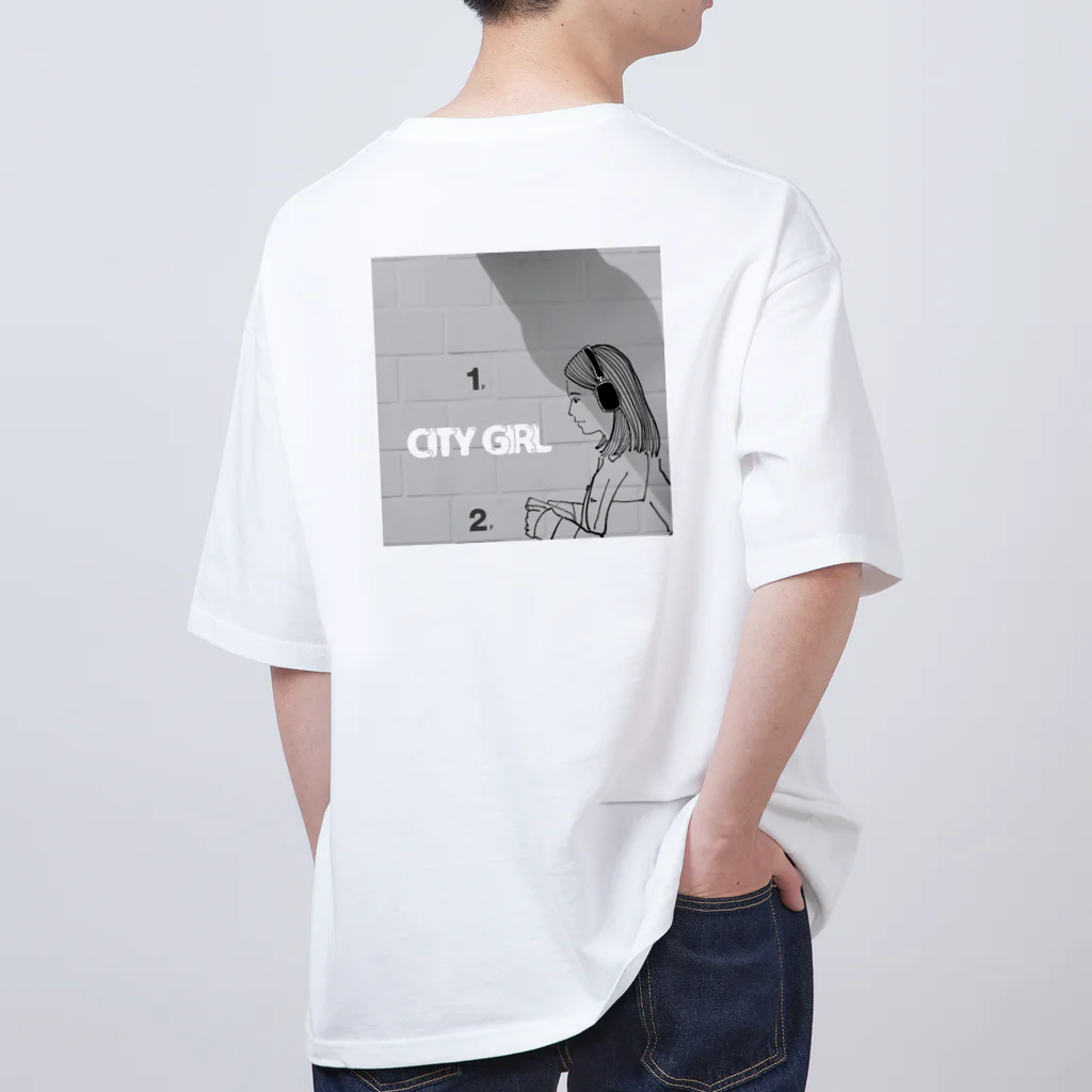 mm___illustのシティーガール Oversized T-Shirt