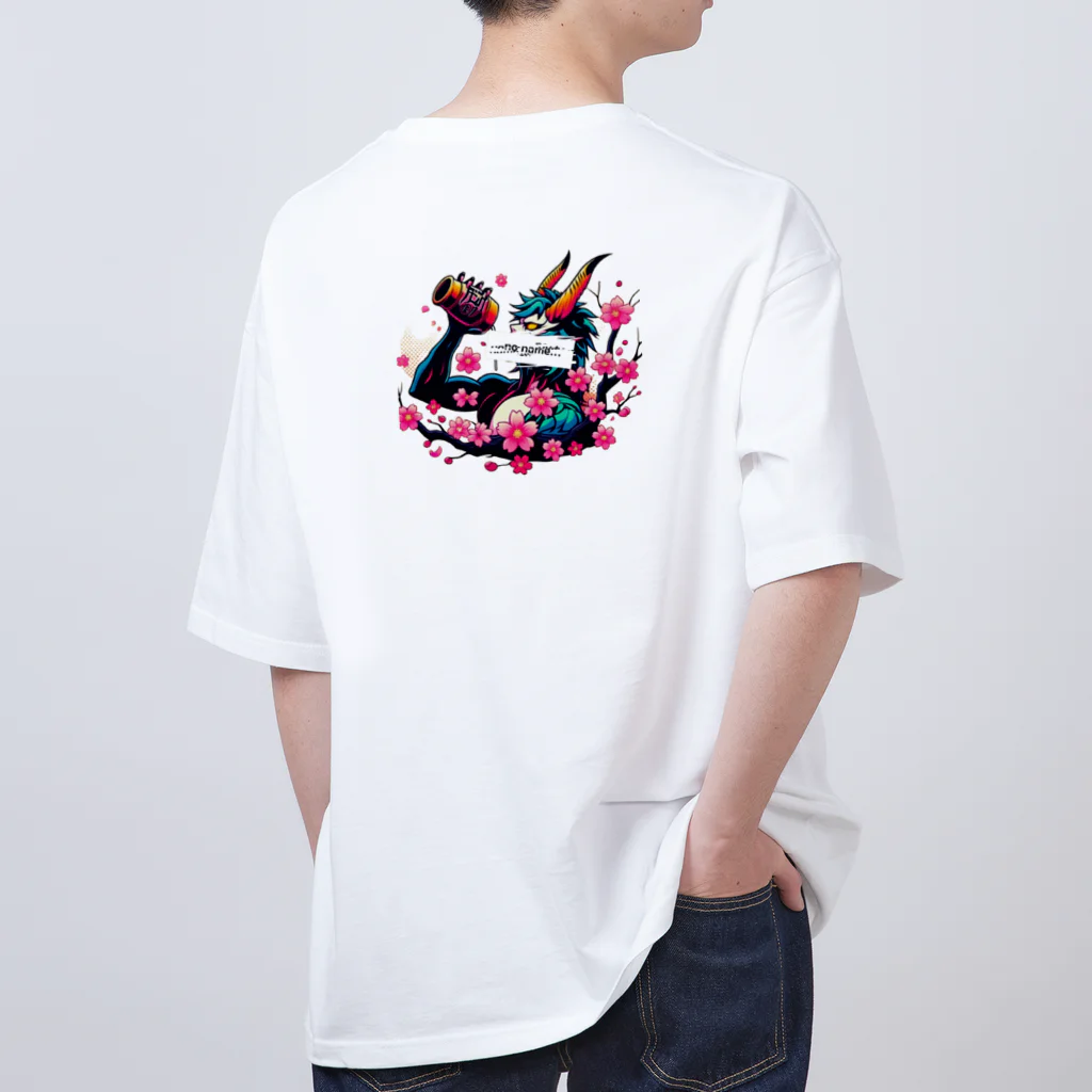 no name...の酒桜 Oversized T-Shirt