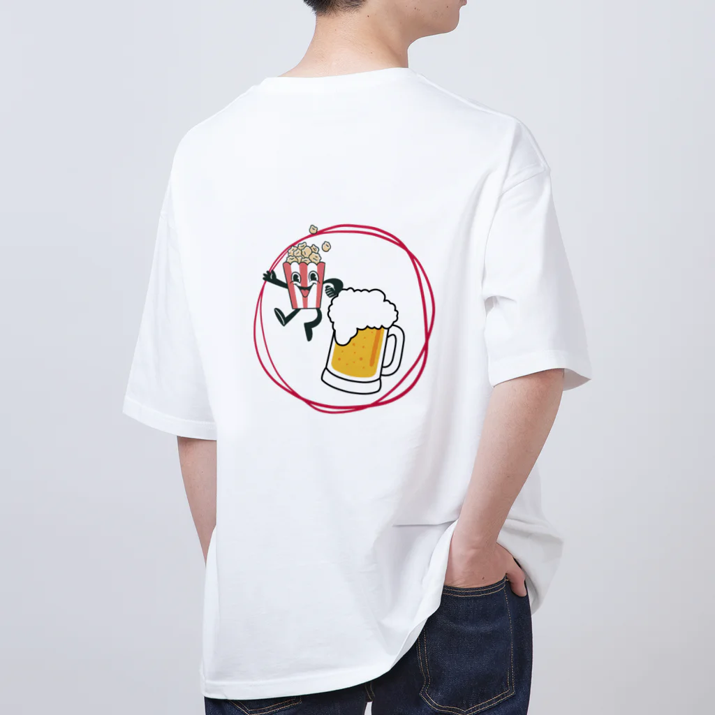 Happiness Home Marketのビールとゆかいな仲間たち Oversized T-Shirt