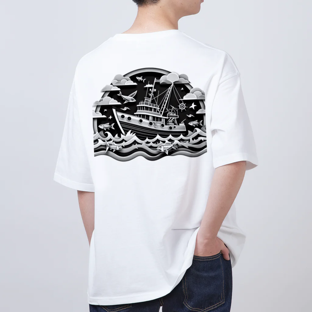 SAR0620の船に揺られながらの贅沢な時間 Oversized T-Shirt