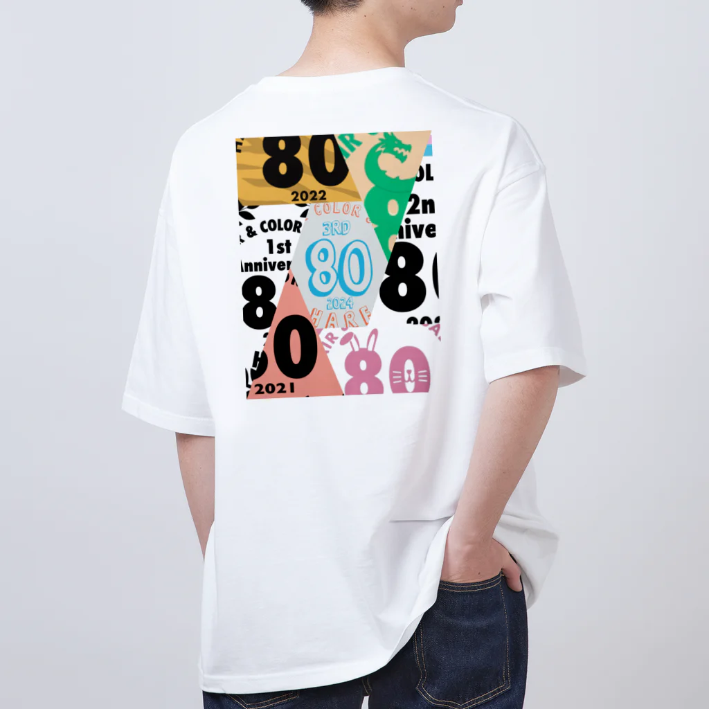 HAIR & COLOR SALON 80【HARE】の80マスコットトリオ オーバーサイズTシャツ