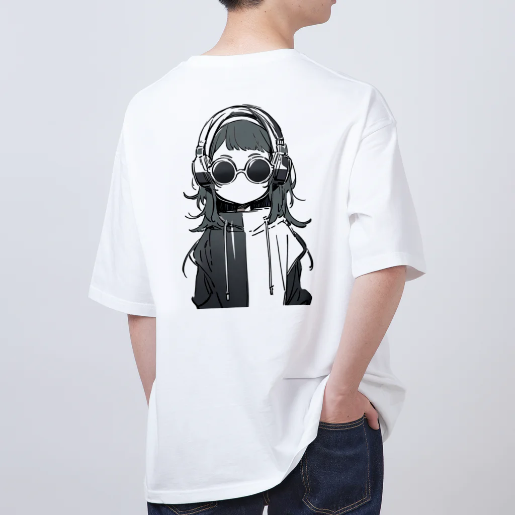 owl's shopのツートーンしてみたり Oversized T-Shirt