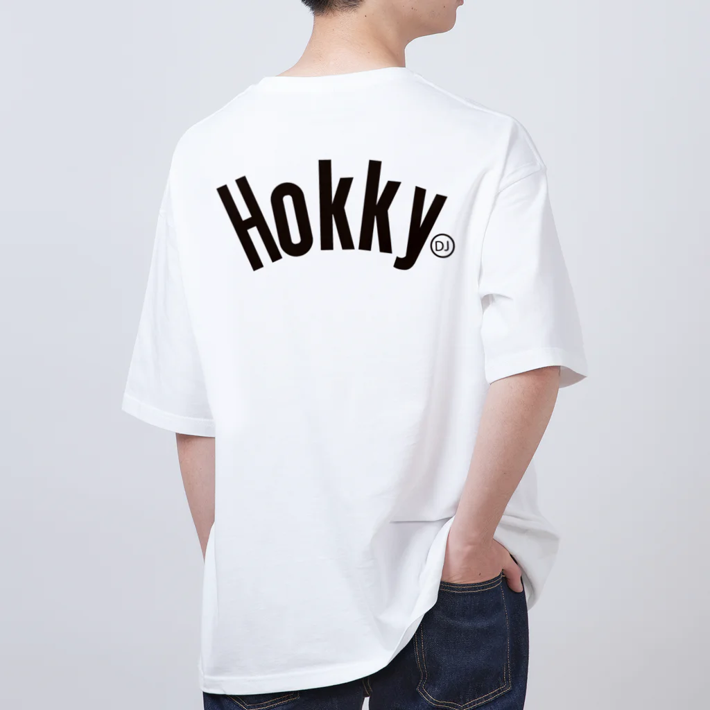 DJ HOKKY OFFICIAL GOODS 2024のHOKKY 黒ロゴ　 Oversized T-Shirt