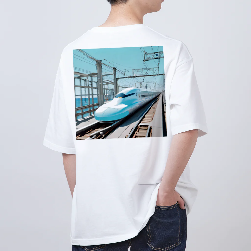 DAIKINGのブルー新幹線 オーバーサイズTシャツ