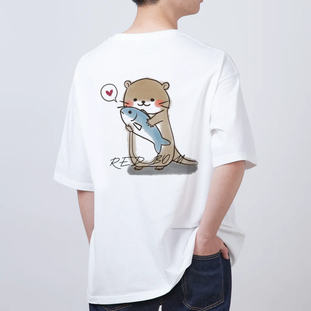 自由な服屋のカワウソちゃん オーバーサイズTシャツ