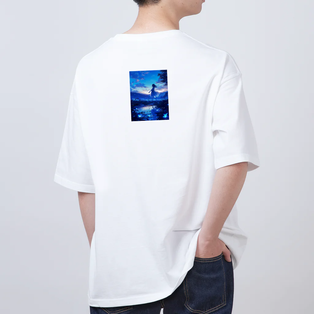 AQUAMETAVERSEの贅沢な夕暮れのひと時を貴女に　Hime  2530 Oversized T-Shirt