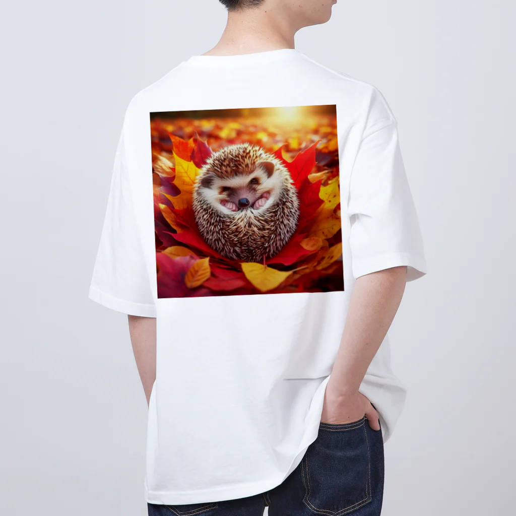 animalsのハリネズミシリーズ Oversized T-Shirt