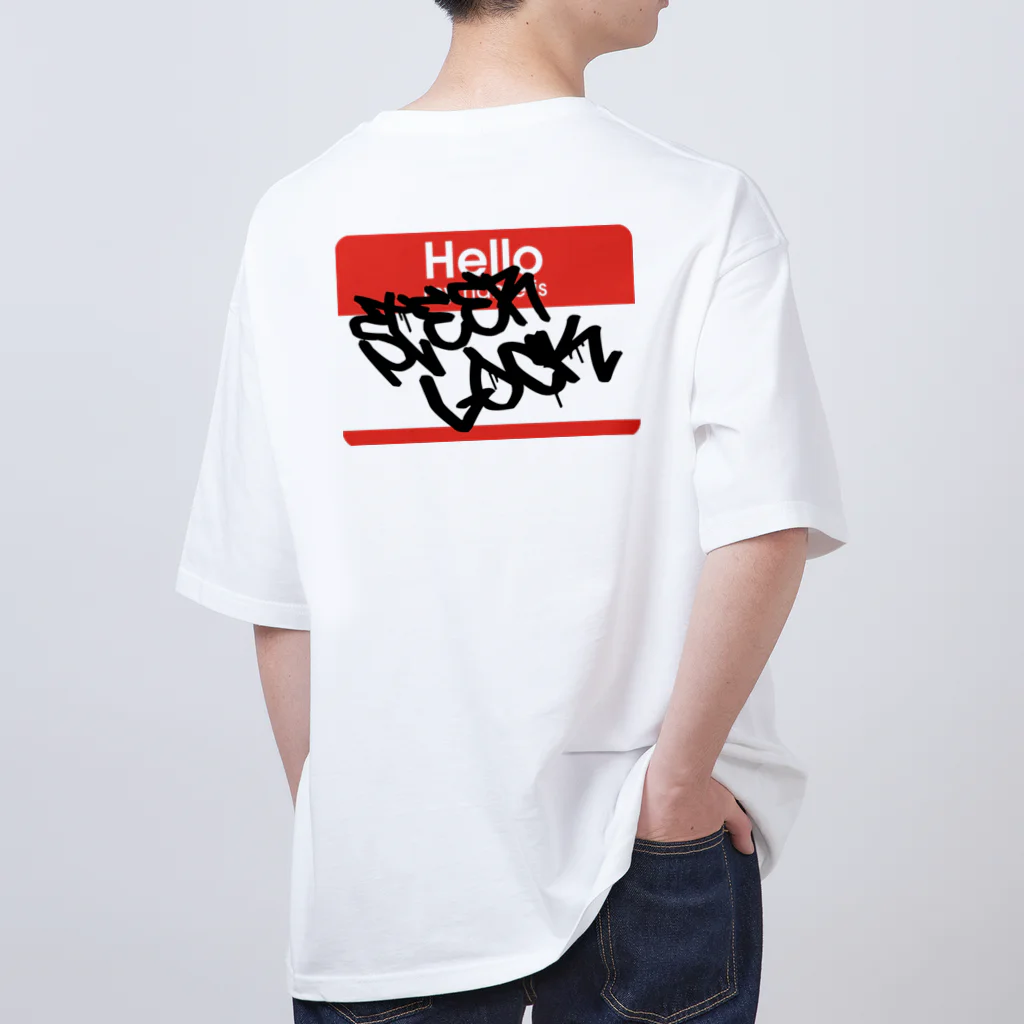 STEER LOCKのhollo my... ロゴ Oversized T-Shirt