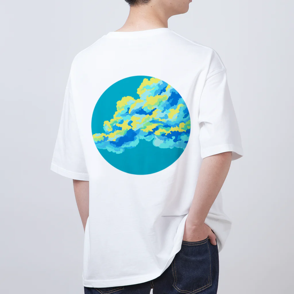 すずめの青い雲 Oversized T-Shirt