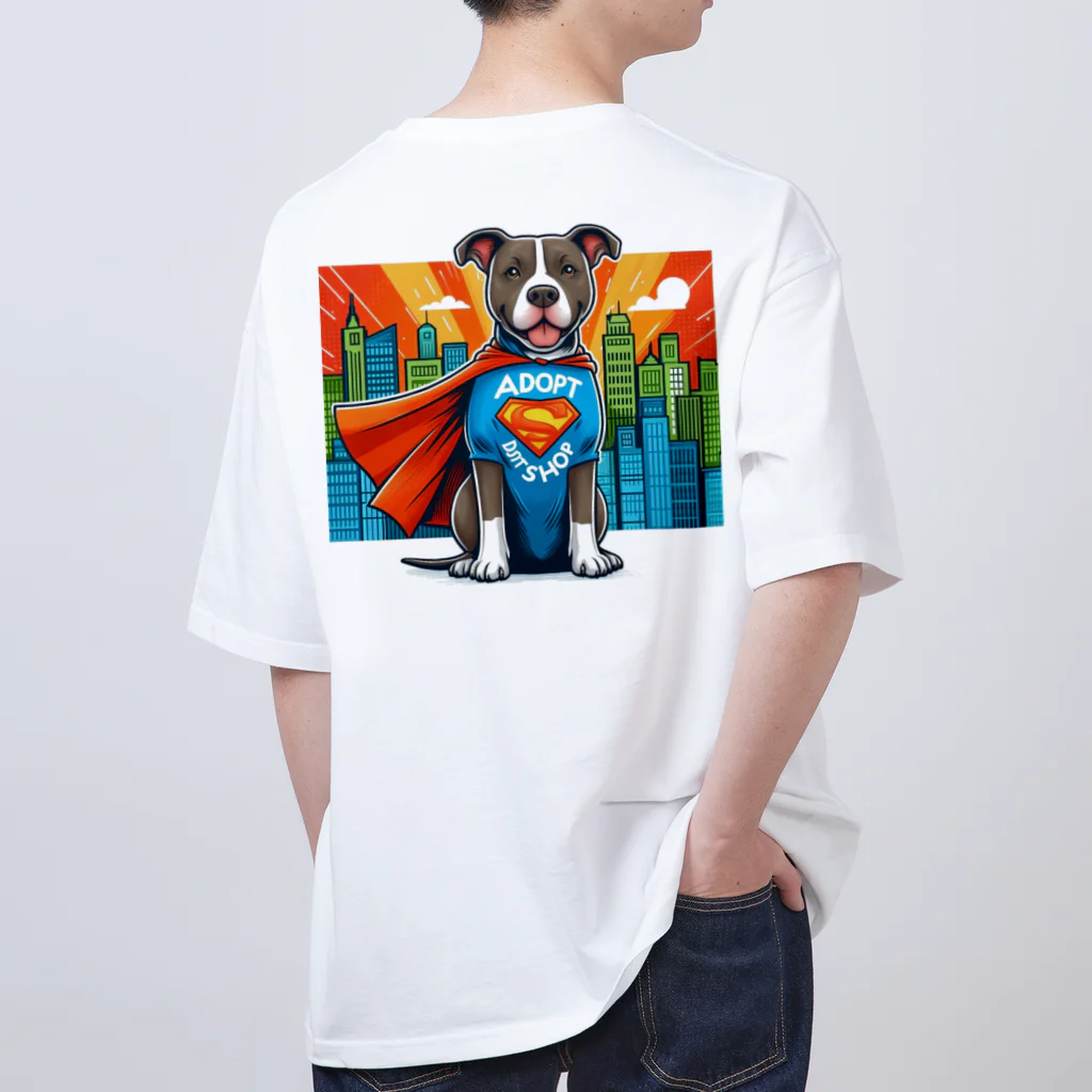 UDKshopのマッスルドッグマン Oversized T-Shirt