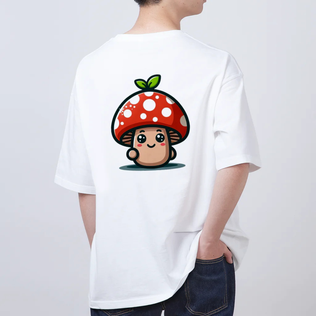 かわいいキノコくん🍄のかわいいキノコくん🍄 Oversized T-Shirt