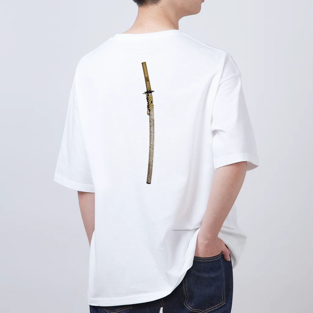 Channel 🎨 ✝️ ❤️‍🔥のkatana 刀　日本刀　JAPANsword Oversized T-Shirt