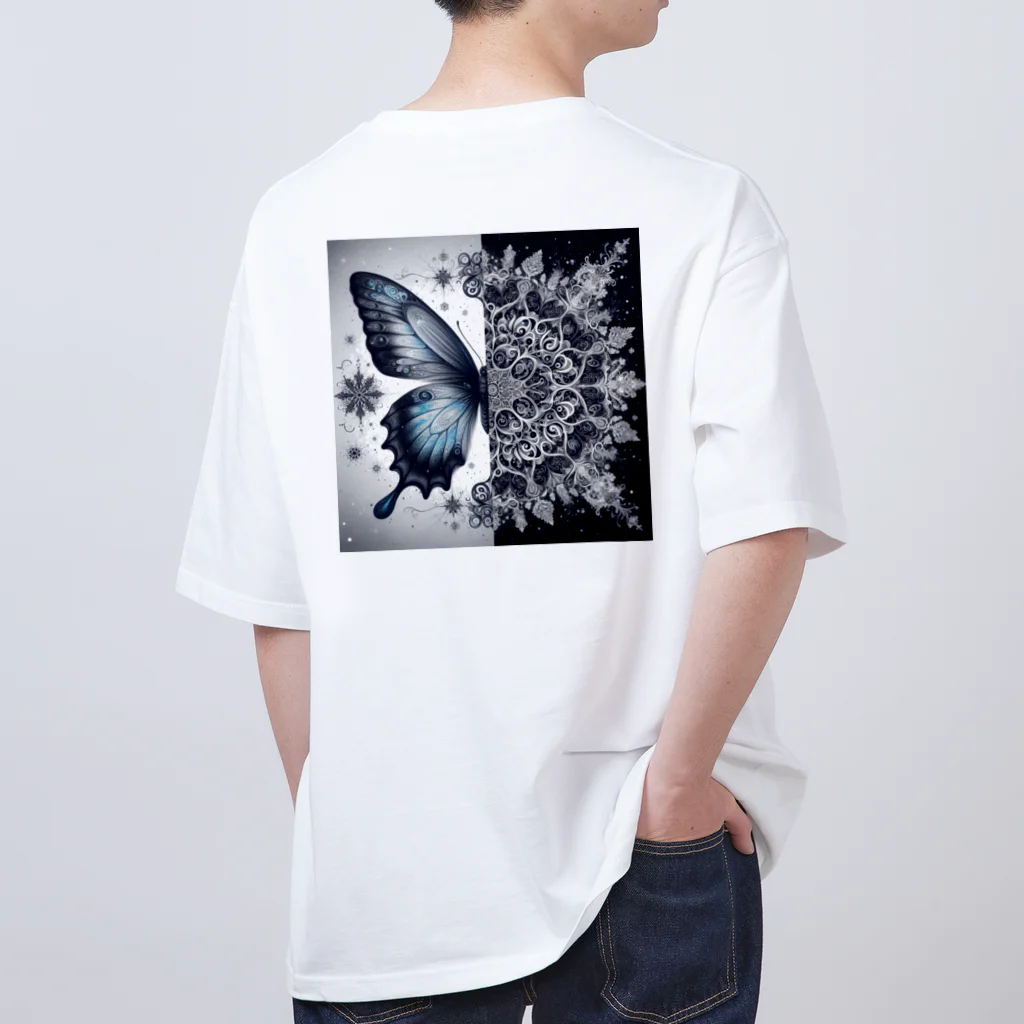 MILK_chocoの蝶 Oversized T-Shirt