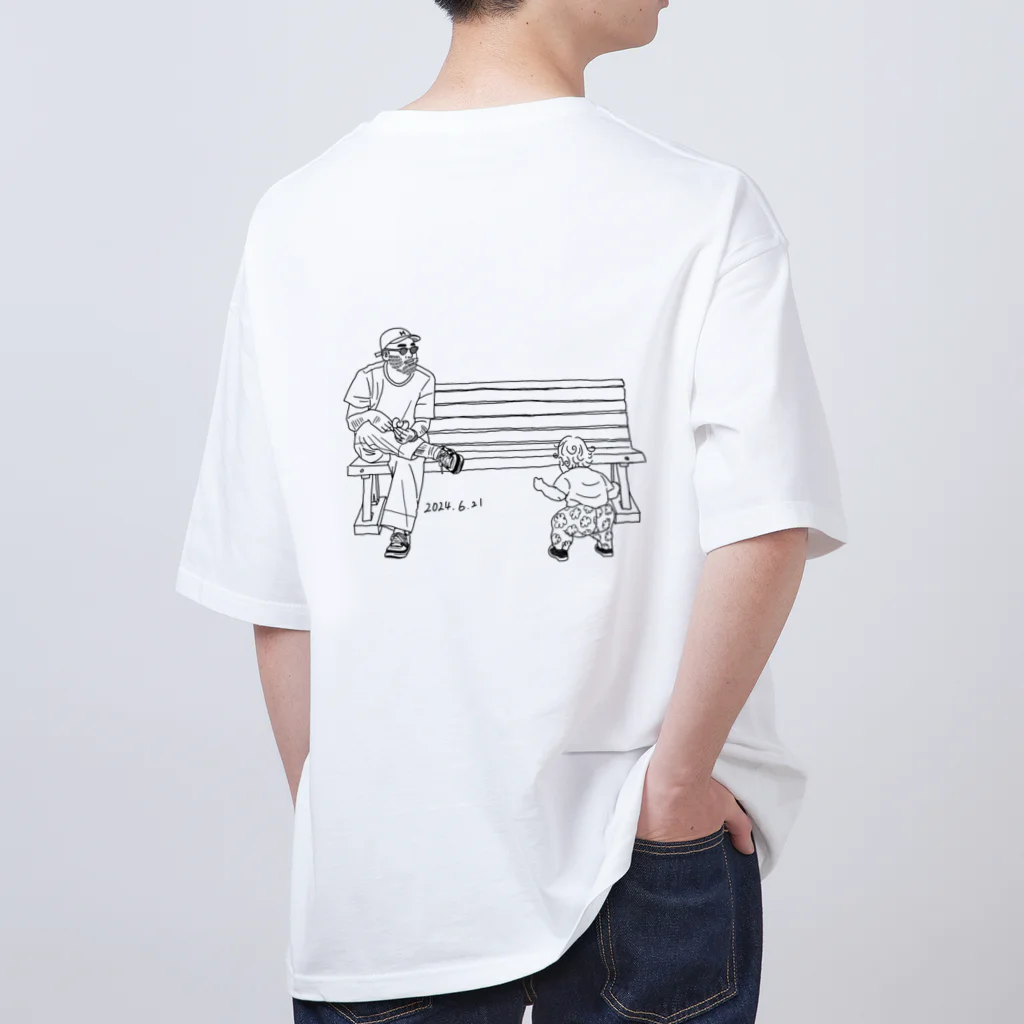 mnc_shopの坊主くんと赤ちゃん Oversized T-Shirt