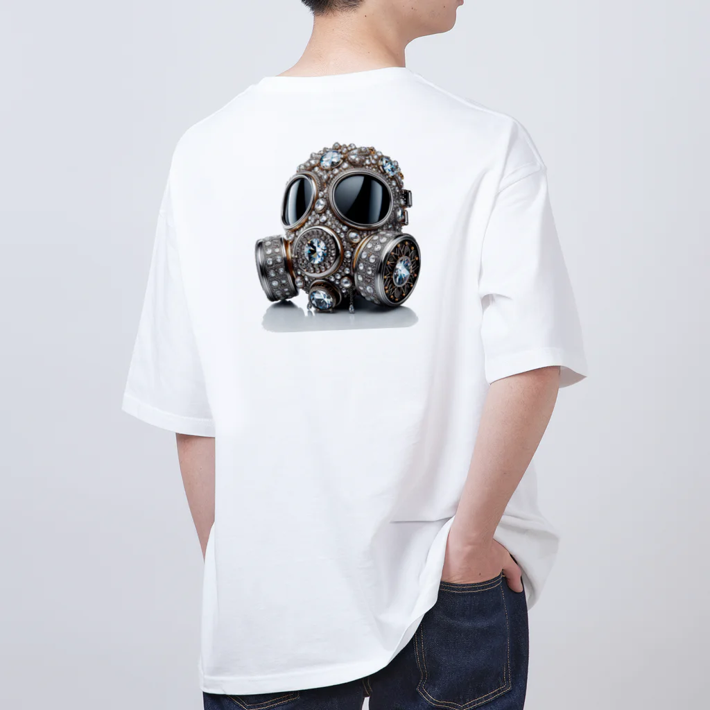 BABYLON  Channel　aiのダイヤモンドガスマスク Oversized T-Shirt