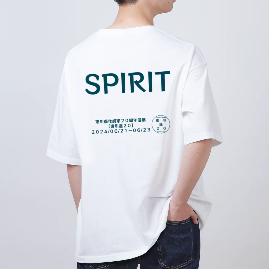 HarukaTogawaの東川遥２０公式グッズ_SPIRIT TITLE Oversized T-Shirt