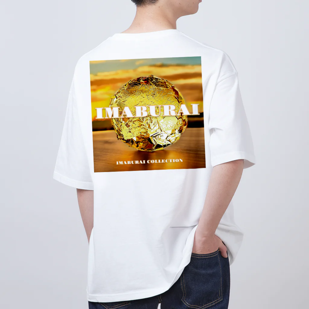 IMABURAIの金箔のボタン オーバーサイズTシャツ