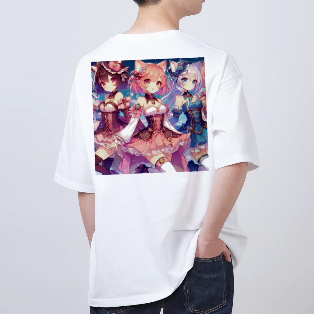 ひろひろショップの魔法少女 Oversized T-Shirt