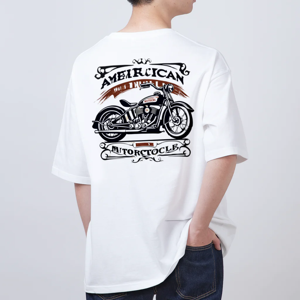 男前ショップのアメリカンビンテージバイク オーバーサイズTシャツ