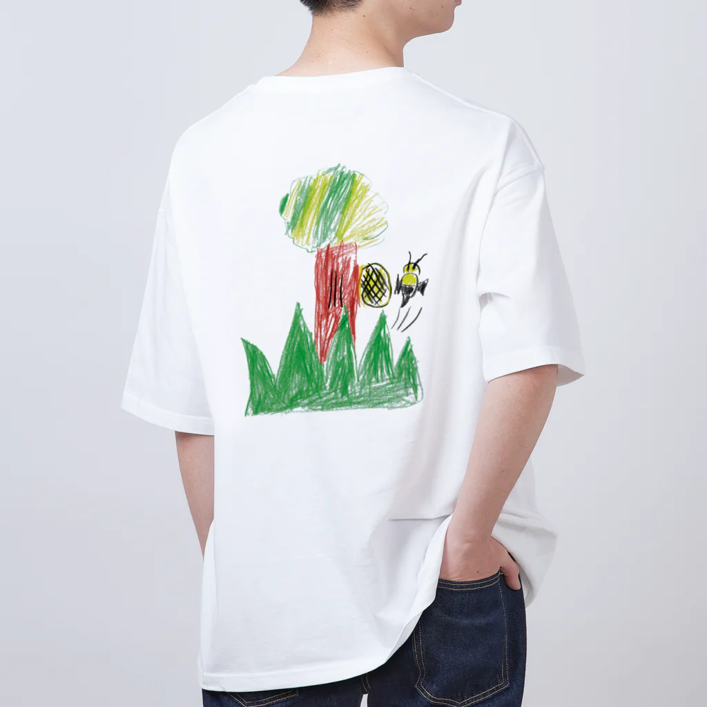 かんちのおみせのハチに気をつけて！ Oversized T-Shirt