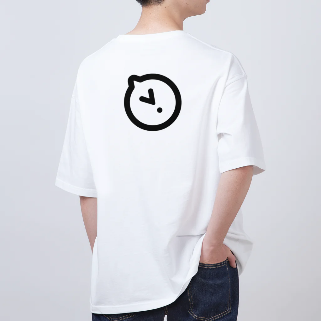 ゆくえレコーズのゆくえレコーズロゴ Oversized T-Shirt